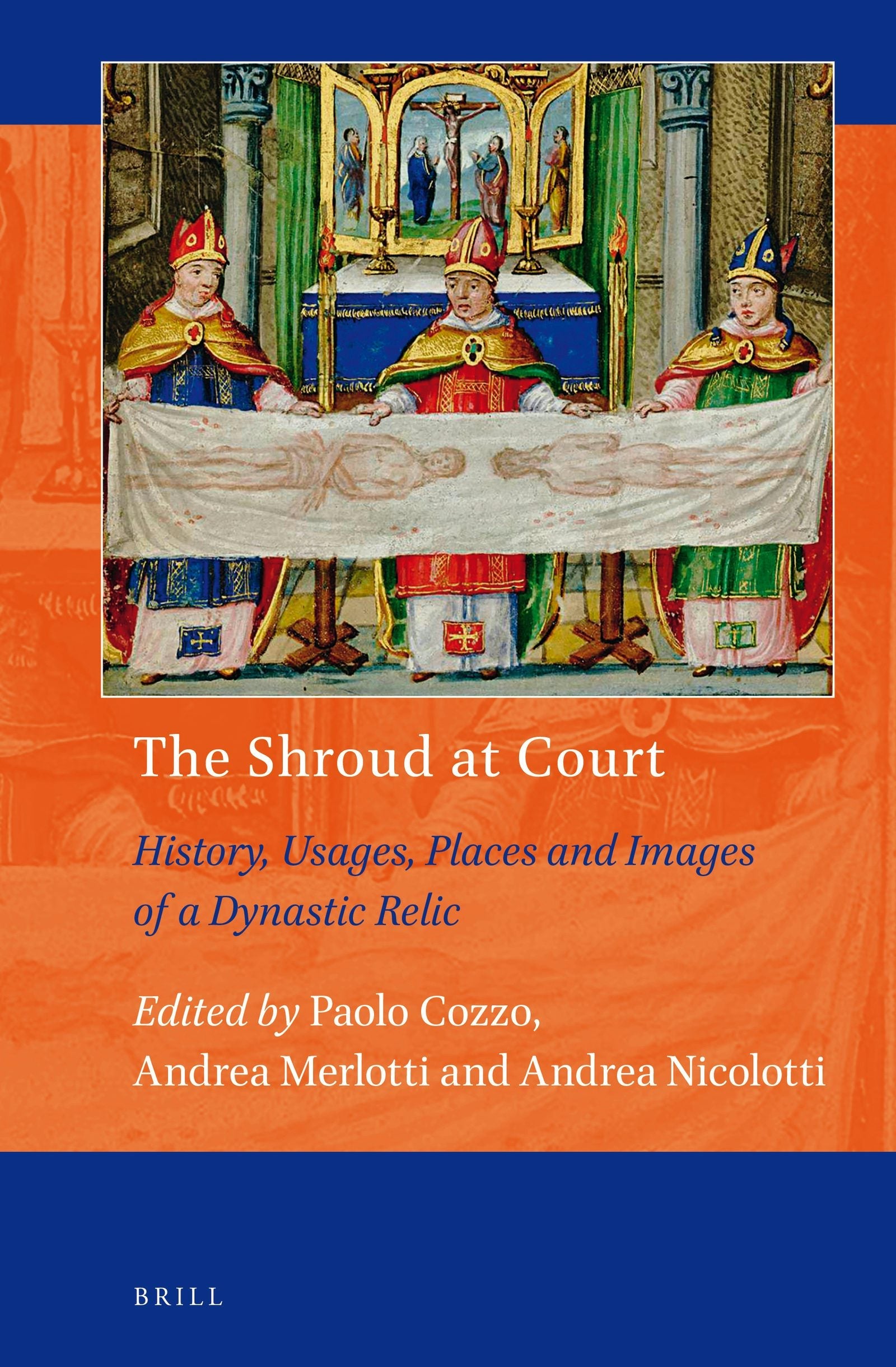 Book cover image for The Shroud at Court ISBN: 9789004389052